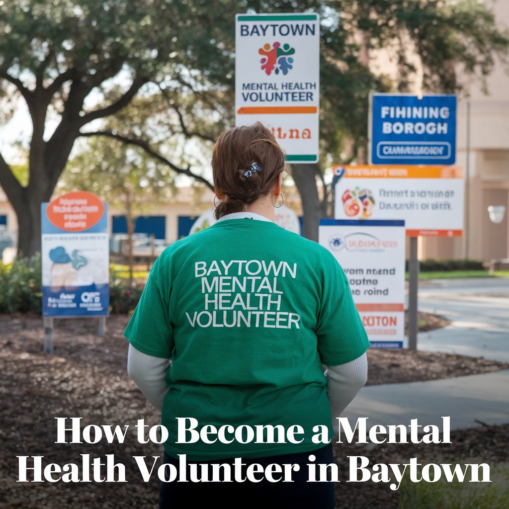 how to become a mental health volunteer in baytown