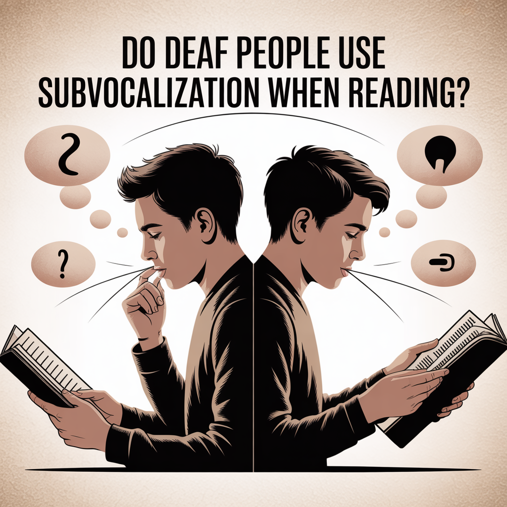 Do Deaf People Use Subvocalization When Reading