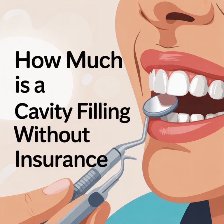 how much is a cavity filling without insurance